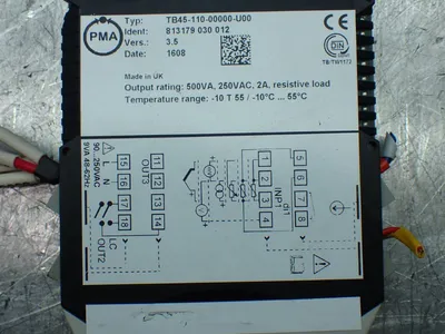 Used PMA TB4511000000U00 Temperature Controls Ohio US | HGR 24 #802916