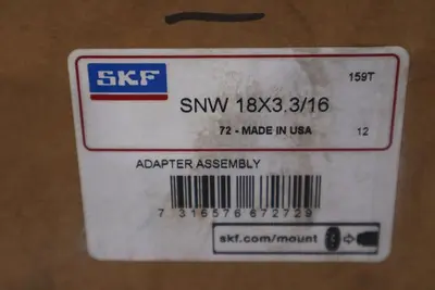 SKF SNW 18X3.3/16 Adapter Sleeve - STOCK GF366
