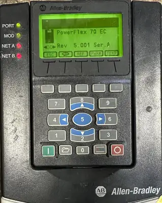Allen-Bradley 20A D 2P1A3AYYNNC0 PowerFlex 70 480V, 1HP, 2.4A (BIN-1.4.4)