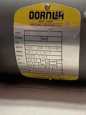 Used DORNER HP DORNER,33-1163-1164 Industrial Controls Ohio US | Surplus Asset Holdings #1241149