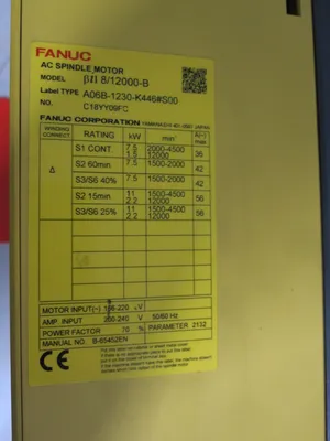 USED FANUC A06B-6321-H312