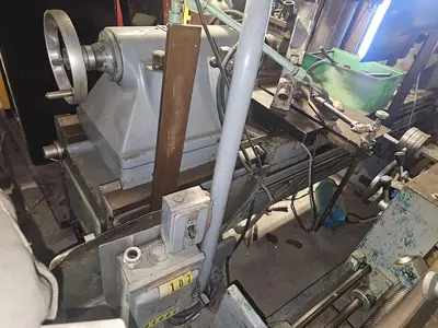 USED 1987 CAZANUEVE 28" X 60" GEARED HEAD ENGINE LATHE