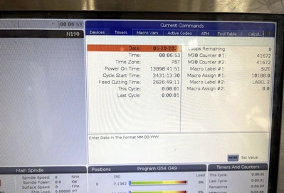 2017 HAAS VF-9/50 Vertical Machining Centers (Equipt) | SNL Machine Trader LLC (10)