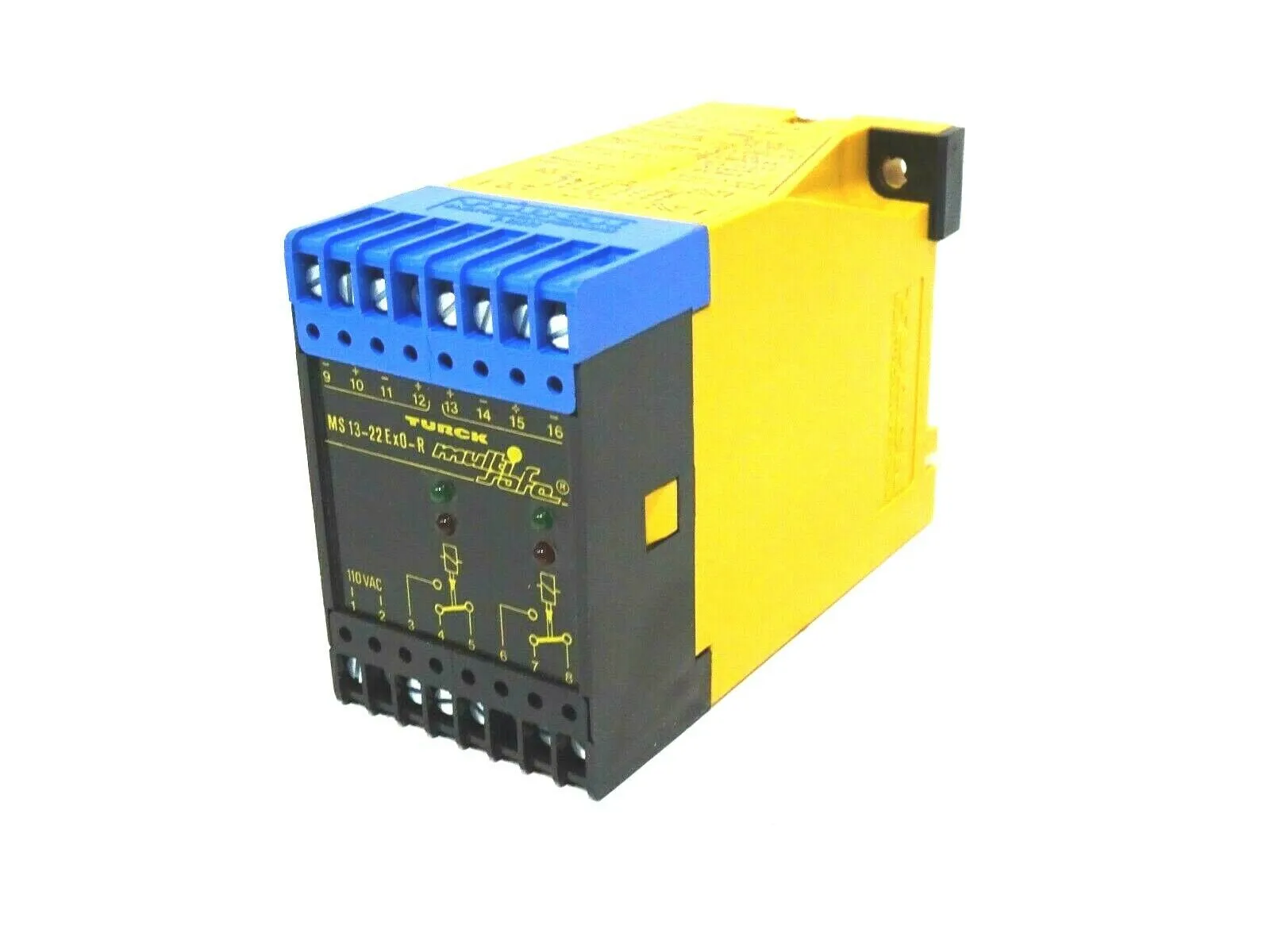NEW TURCK MS 13-22 EXO-R AMPLIFIER-RELAY MS1322EXOR