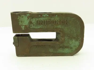 Unipunch 4B1-1/4 Press Brake Punch C Frame 4" Throat 1-1/4" Width No Punch