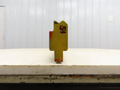 Press Brake Die 51" Long 90° V 5/16" W 1/8" D 1-3/4" H 1/2" Tang