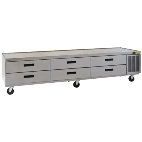 Delfield F29110CP 110 1/4" Chef Base W/ (6) Drawers - 115v