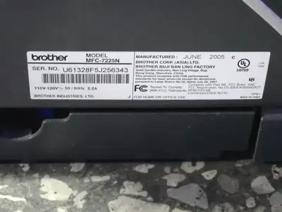 Used 2005 BROTHER MFC7225N Digital Printers Ohio US | HGR 24 #754884