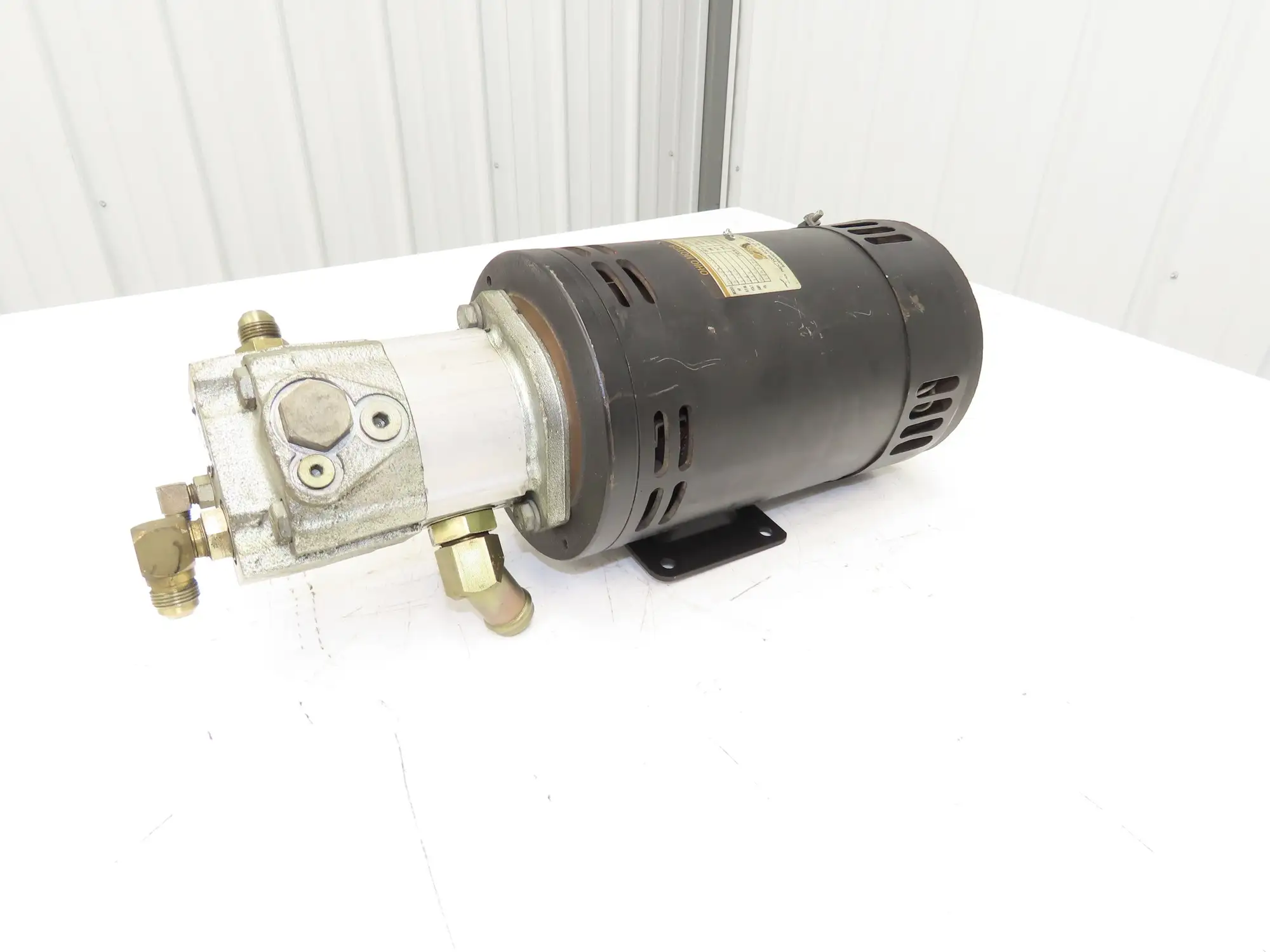 Hyster D-563203X8029 Hydraulic Pump & Motor 24VDC Removed From N30XMR2 Forklift