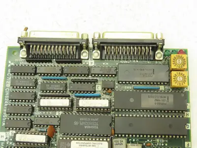 Mitsubishi Mazak CIN624A799G51A PCB Slot Rack Printed Circuit Board Card MC712B