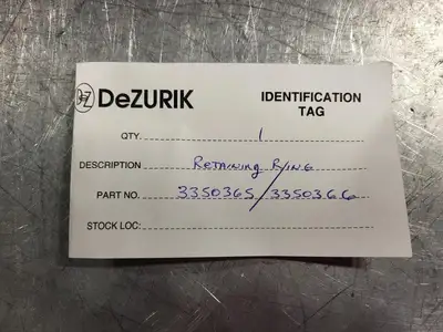 NEW DEZURIK 3350365/3350366