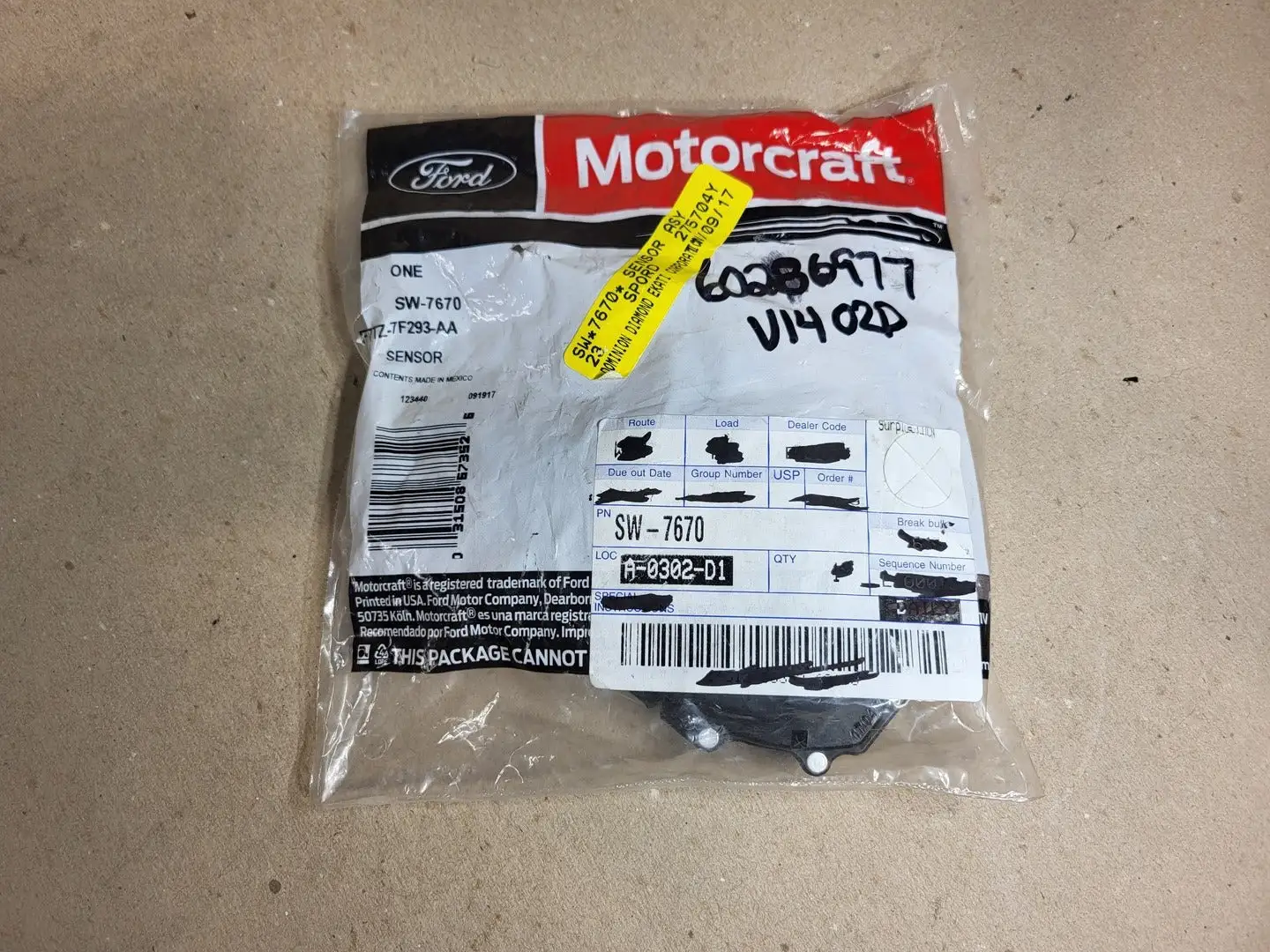 NEW FORD SW7670