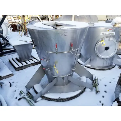 Used 15 cubic foot Anderson & Dahlen Stainless Steel Hopper