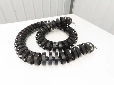 Kabelschlepp R085 10.175 Energy Chain Cable Carrier Round POM 85mm OD 98" Length
