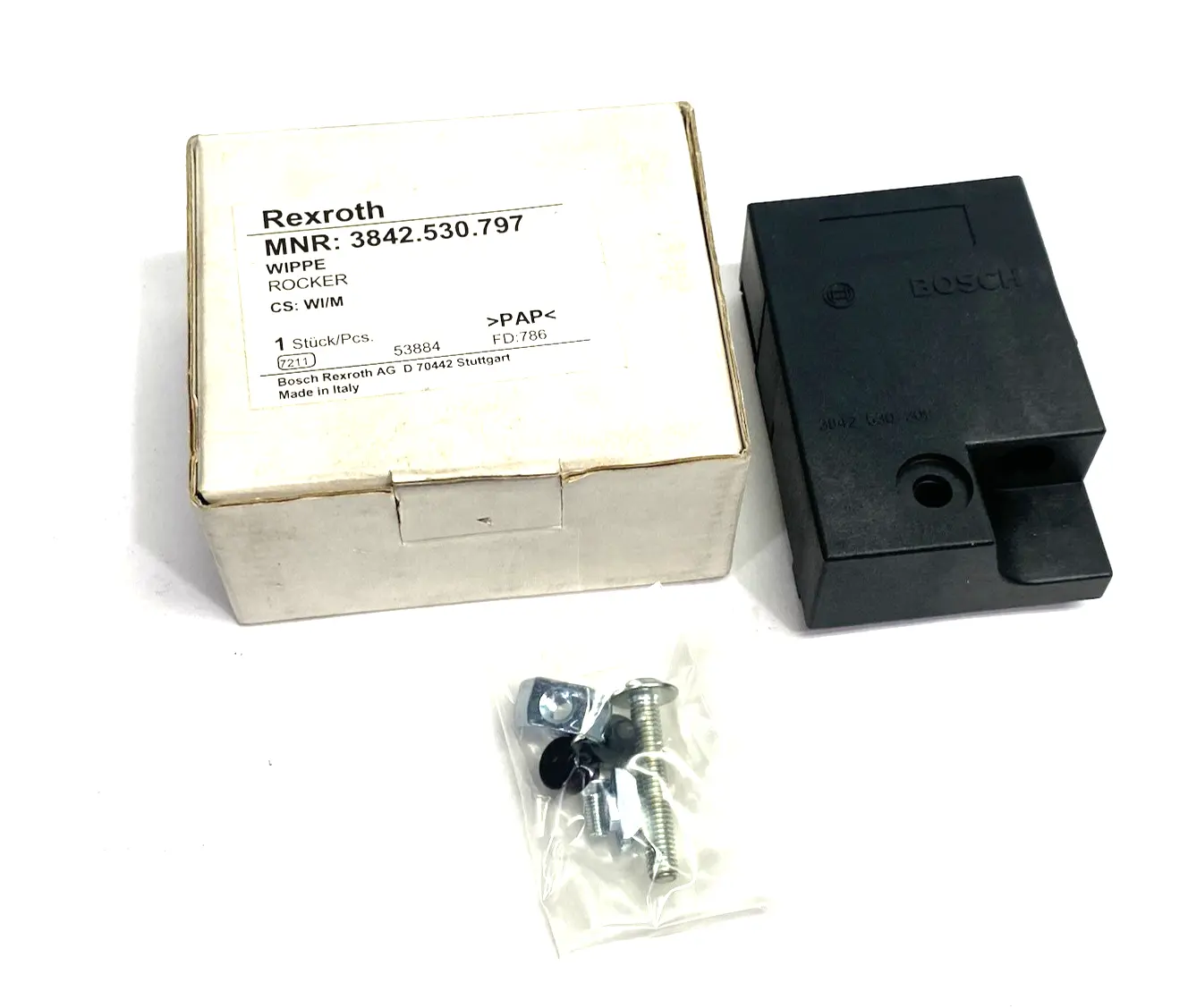 New | in-Stock Bosch Rexroth Rocker Module WI/M Robot Parts Michigan US | Maverick Industrial Sales #1437068