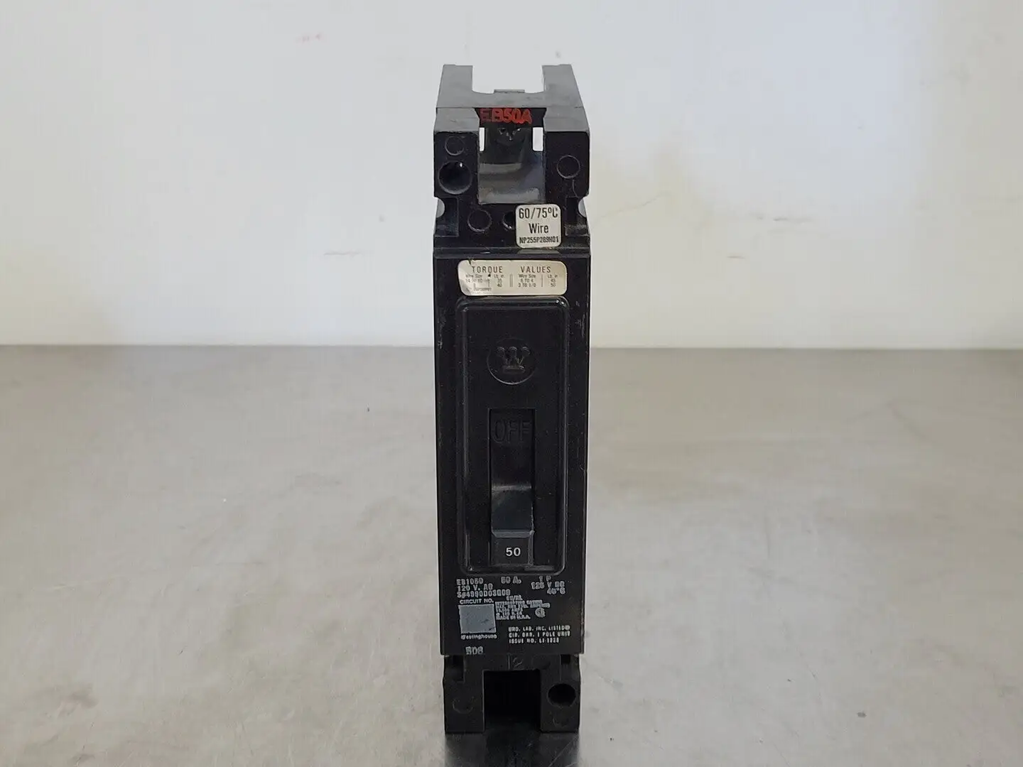 USED WESTINGHOUSE EB1050