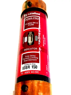 NEW LITTELFUSE IDSR150 RK-5 FUSE 600V