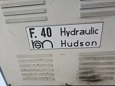 USED 1977 HUDSON MACHINERY F-40