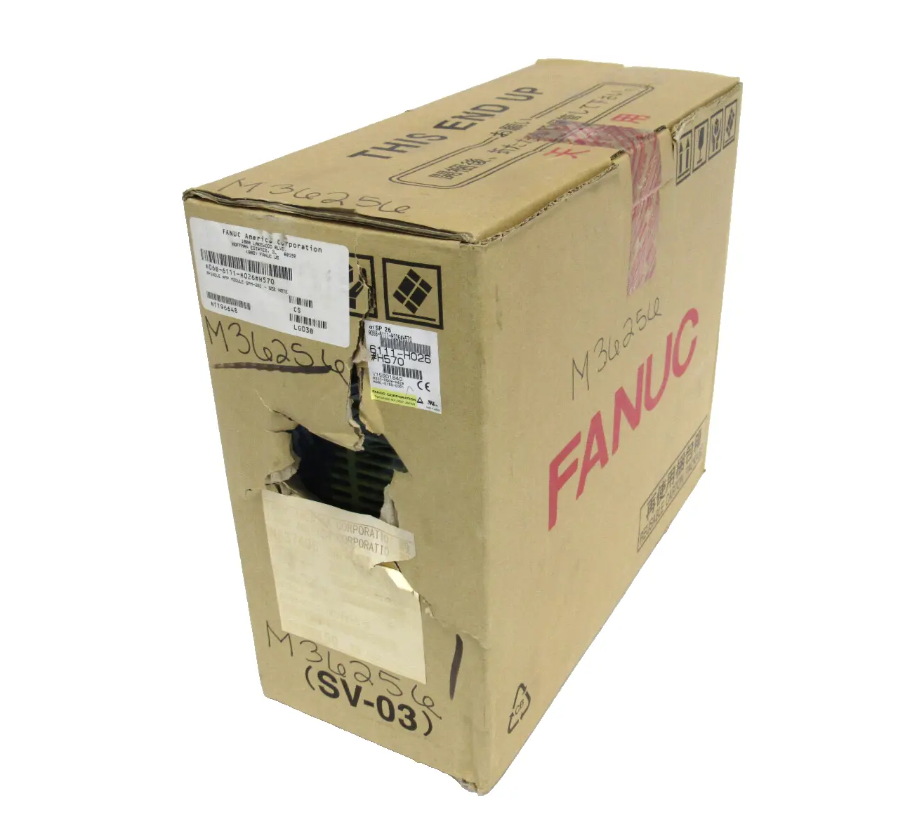 NEW FANUC A06B-6111-H026#H570 SPINDLE DRIVE A06B6111H026H570