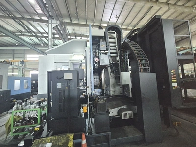 2020 DOOSAN DBC-130II w/ 2 APC Boring Mills Horizontal Table Type | USED CNC (4)