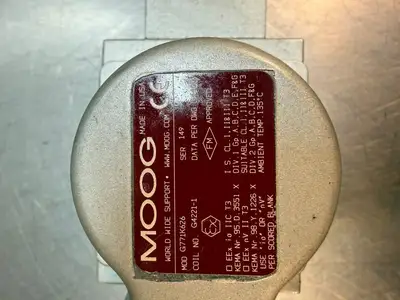 Moog G771K626 Servo Valve 3000Psi 312A6077P039 (9.3.4)