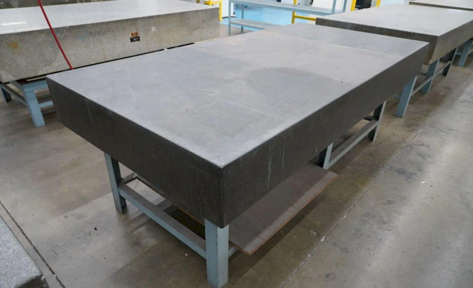 8' X 4' X 10" CHALLENGE PRECISION LAYOUT INSPECTION GRANITE TABLE: STOCK #23792