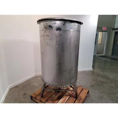 Used Stainless Steel Liquid Tank - 200 Gallon
