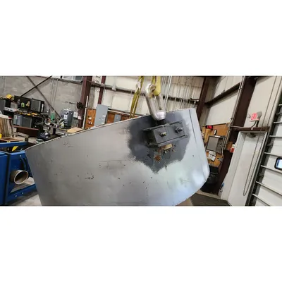 Used 28" Diameter Mild Steel Cyclone Separator