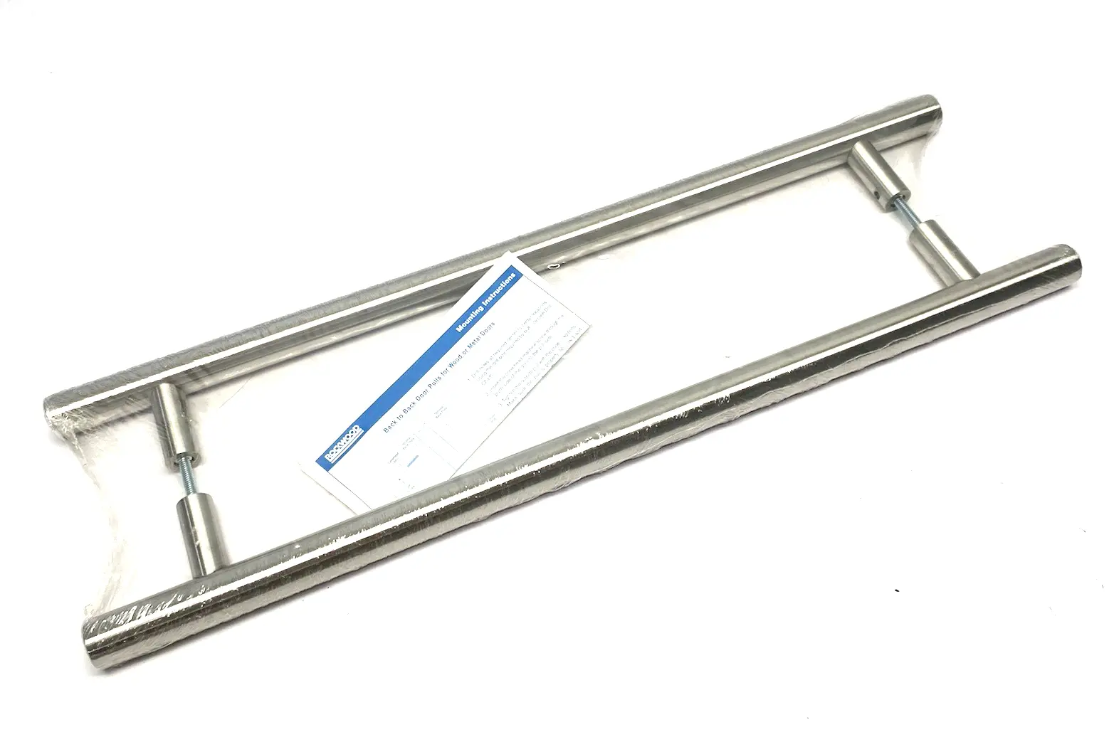 New | in-Stock Rockwood ASSA ABLOY MegaTek Straight Door Pull Handle Set 23" Locksmith Equipment/Supplies Michigan US | Maverick Industrial Sales #1398019