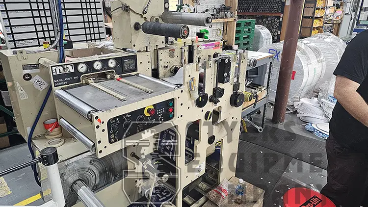 Used 2001 MARK ANDY DCR1000 Die Cutters Kansas US | Styers Equipment Company #292477