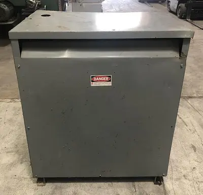 USED SQUARE D 15O KVA 3-PHASE TRANSFORMER