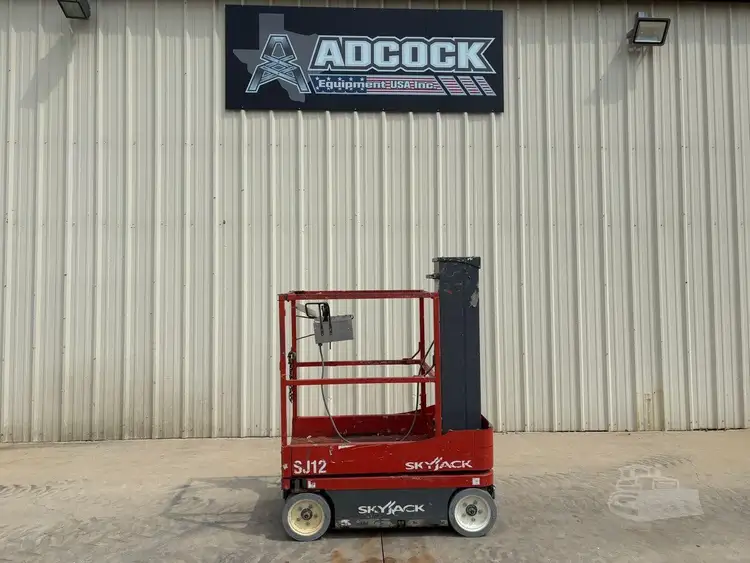 Used 2017 SKYJACK SJ12 Vertical Mast Lifts Texas US | Adcock Equipment USA #1524596