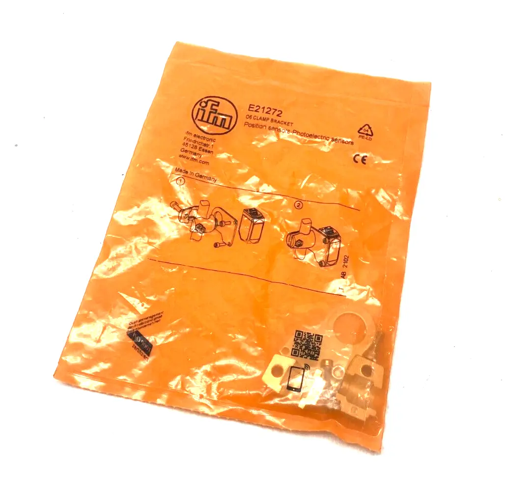 E21272 | Ifm  O6 Clamp Bracket Mounting Set for Photoelectric Sensors - New