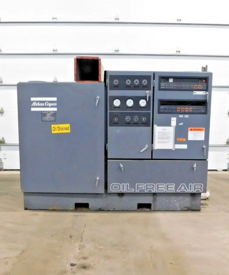 Used Atlas Copco ZR 3-66 Non-Lube Air Compressors Ohio US | Equipment Recovery Corp. #1331287