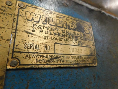 Used Williams _UNKNOWN_ Pulverizers & Hammermills Ohio US | Equipment Recovery Corp. #1331220
