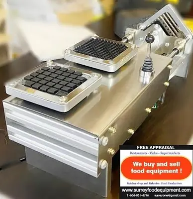 Commercial French Fry Potato - Carrot and more - electric  cutter