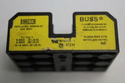 Used Bussmann BM6033B Misc Industrial Equipment California US | Davliegogo LLC #1729810