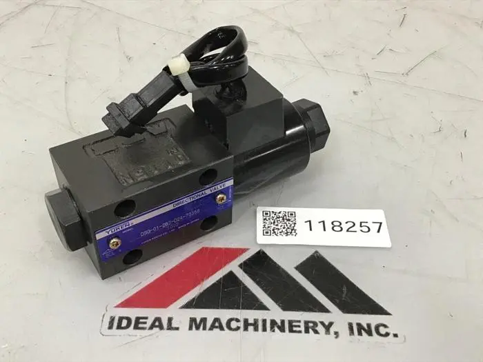 Used YUKEN DSG-01-2B2-D24-70358 Valves/Fittings Michigan US | Ideal Machinery #583228