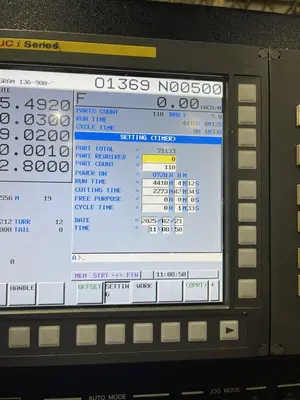 2019 HWACHEON CUTEX-180BL YSMC LATHES, SLANT BED, N/C & CNC | Wheeler Machinery Sales (3)