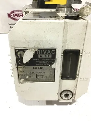 TRIVAC D 10 E/140042 Rotary Vane Vacuum Pump