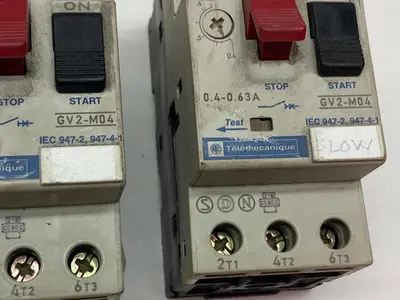Used TELEMECANIQUE GV2-M04 Miscellaneous Equipment (Electrical & Power) Ohio US | Surplus Asset Holdings #1240496