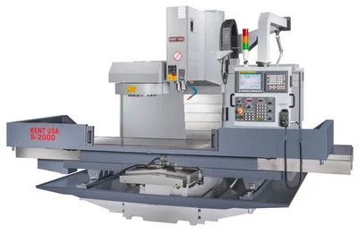 KENT USA S-2000 Bed Mills | New Vision Machine Tools, LLC (1)