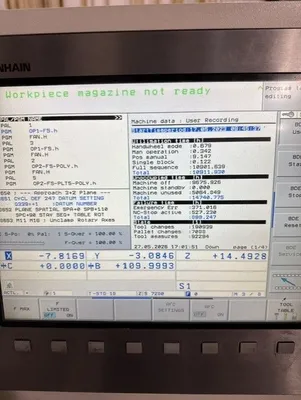 USED 2014 +GF+ MIKRON HEM 500U