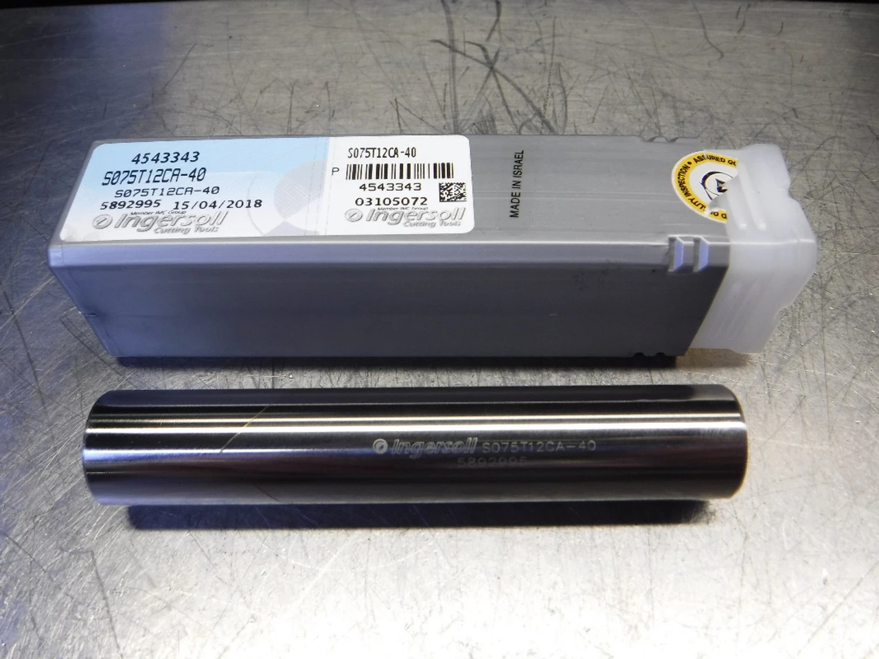 Ingersoll ChipSurfer T12 Carbide Milling Shank 3/4" Shank S075T12CA-40 (LOC1382A)