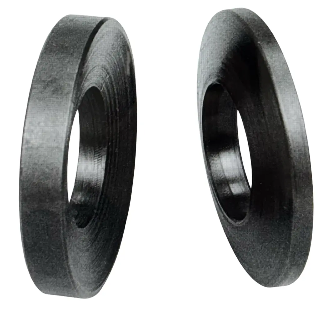 Te-Co 1-1/2" Bolt Size Black Oxide Cold Rolled Steel Spherical Washer
