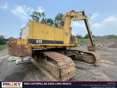Used 1992 CATERPILLAR 245D LONG REACH Crawler Excavators Pennsylvania US | Proxy Equipment #1377851