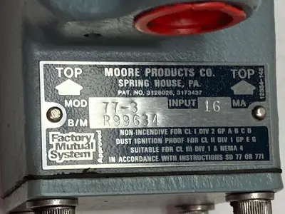 New | in-Stock MOORE 77-3 Industrial Controls | Surplus Asset Holdings #1220626