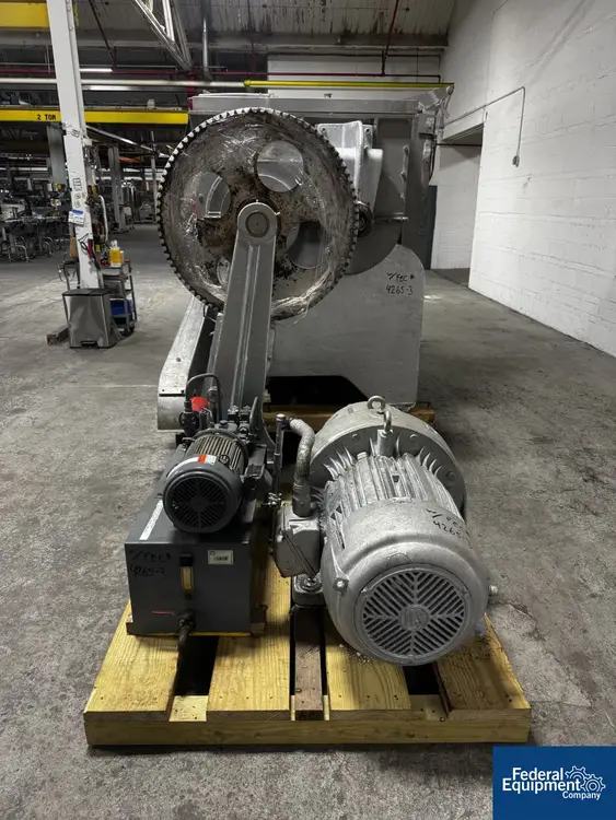 Used Fitzpatrick 200 Gal Day Cincinnatus Double Arm Mixer, S/S Hammer Mills Ohio US | Federal Equipment Company #126997