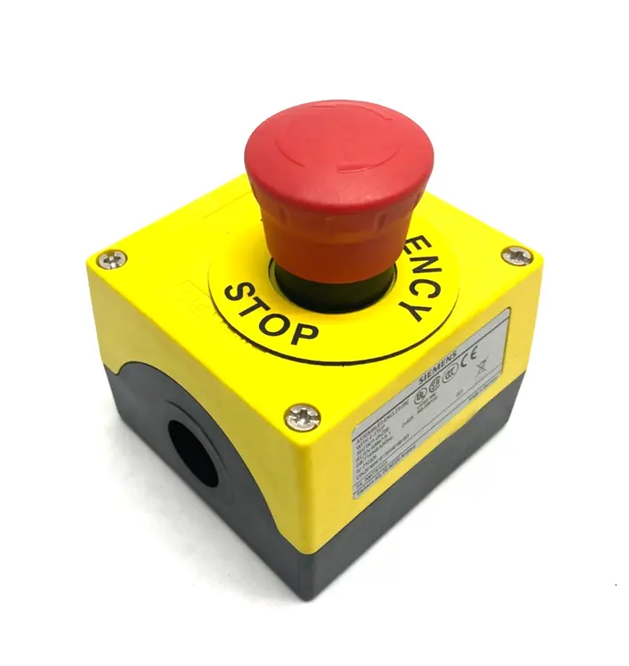 Used SIEMENS SIRIUS ACT PLASTIC EMERGENCY STOP HOUSING ASSEMBLY Miscellaneous MRO | Maverick Industrial Sales #1122038