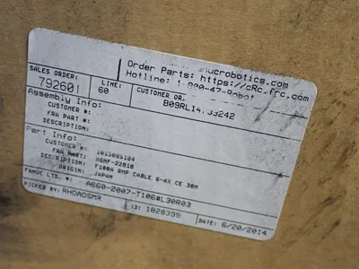 USED 2014 FANUC A66020077106#BOR03